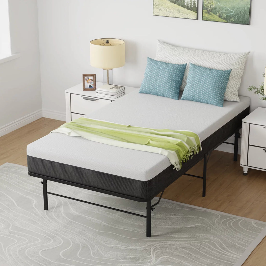 Twin Size 14 Inch Metal Platform Bed Frame L61594