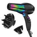 Rainbow Hair Dryer with Concentrator and Diffuser Q18714