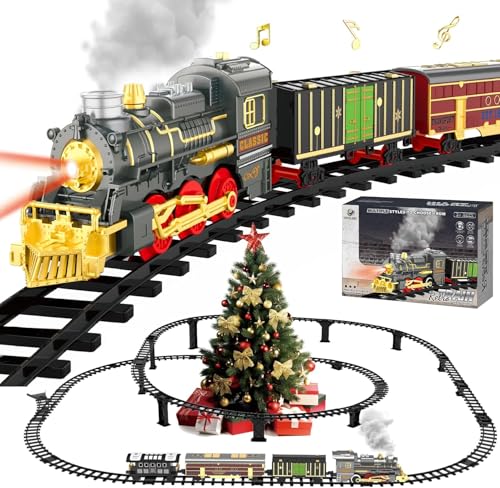Electric Train Set with 3D Elevated Tracks T5493