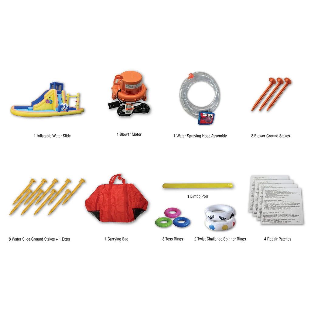 Inflatable Bouncer Water Game Park K295