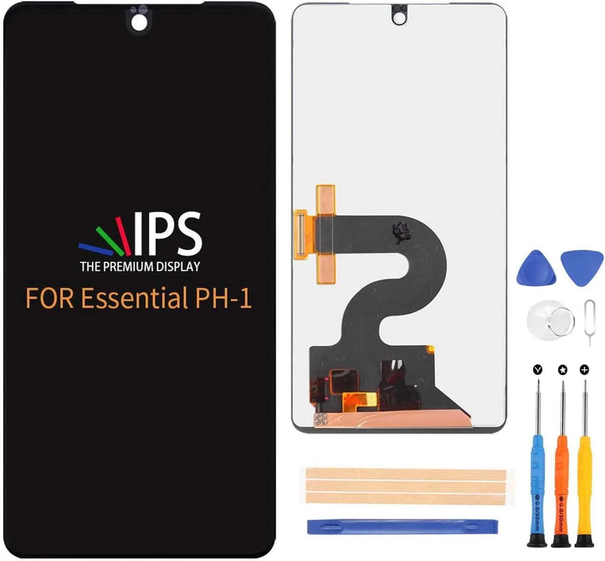 Black 5.7 Inch LCD Display Screen Replacement with Tools Y74949