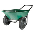Dual Wheel Poly Tray Wheelbarrow P480455