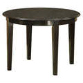 Cappuccino Wood Dining Table with 4 Tapered Legs K690