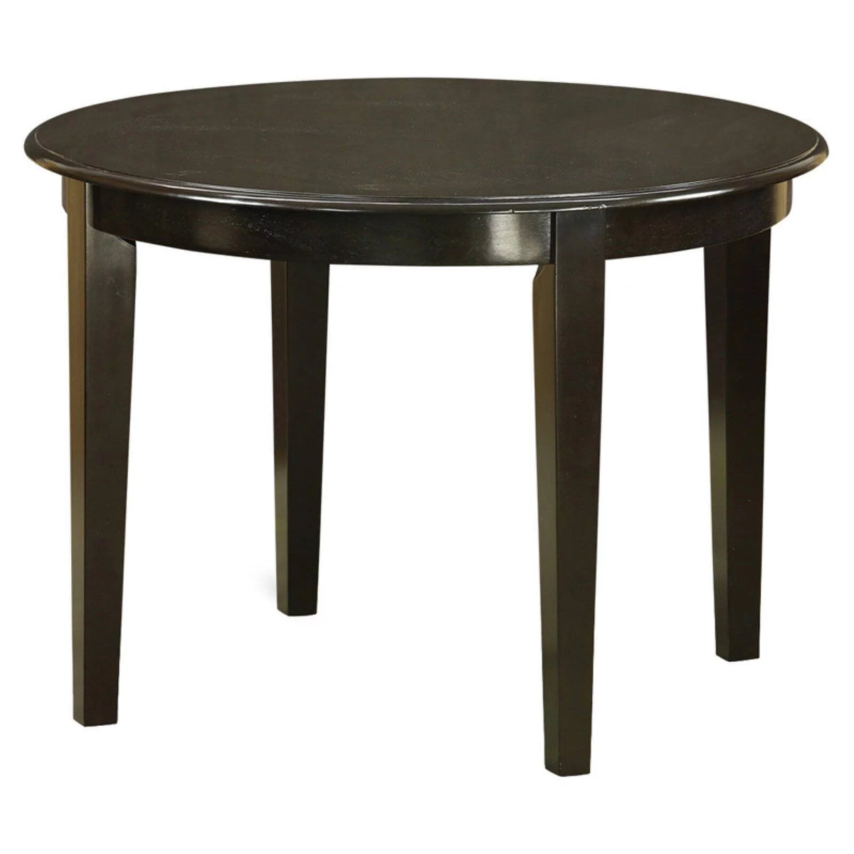 Cappuccino Wood Dining Table with 4 Tapered Legs K690