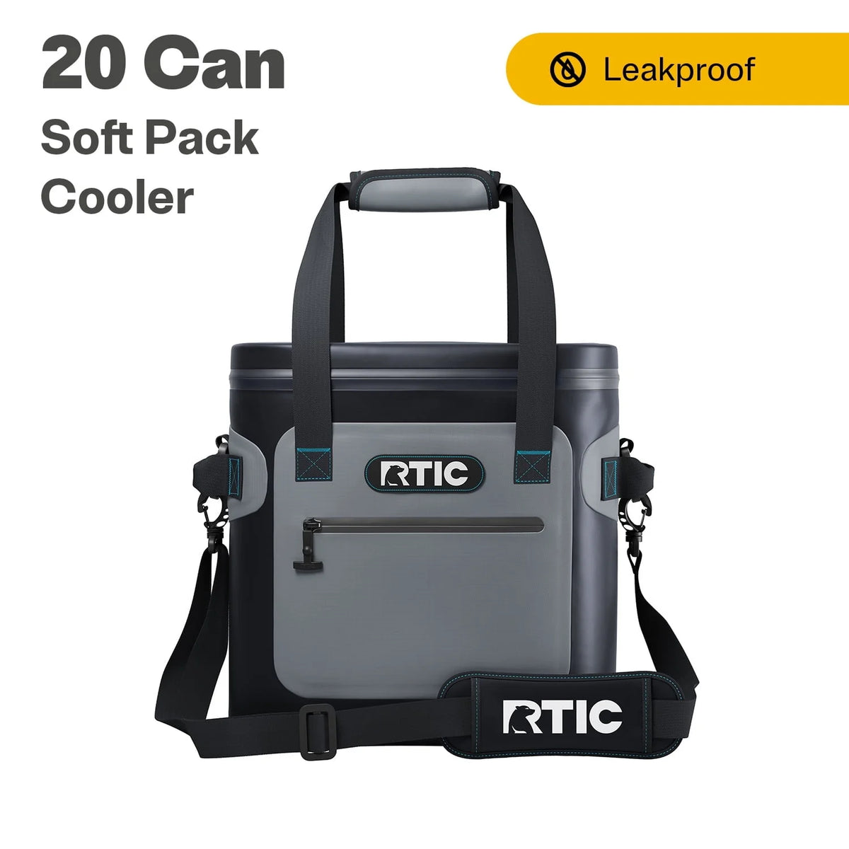 20 Can Soft Pack Cooler Blue/Grey U6613