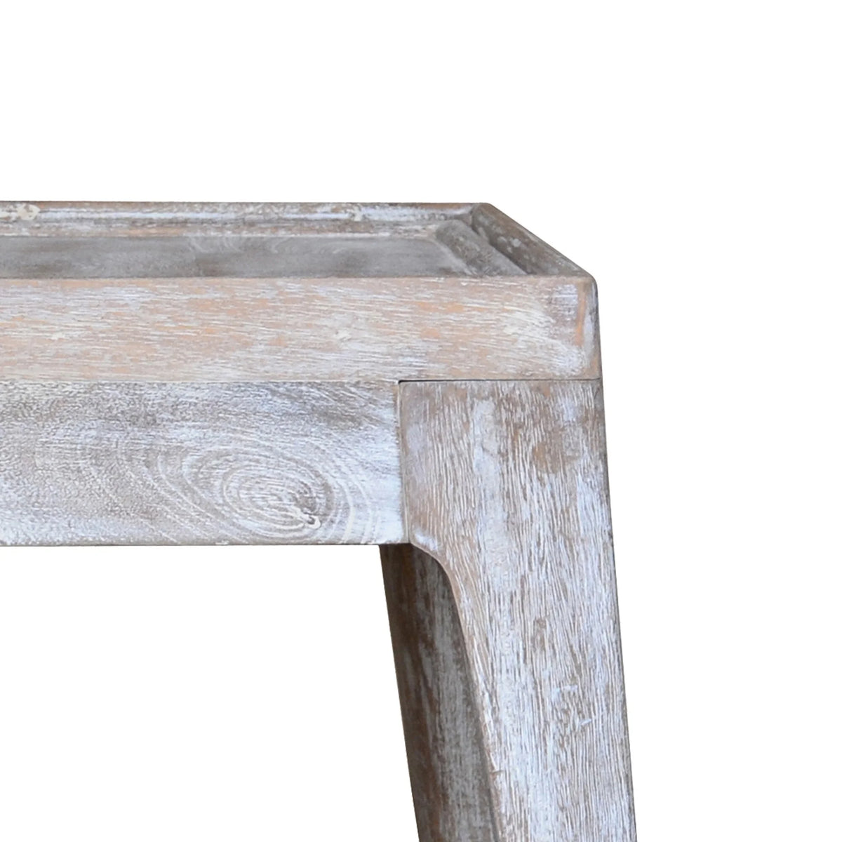 22 Inch Mango Wood End Table I607894