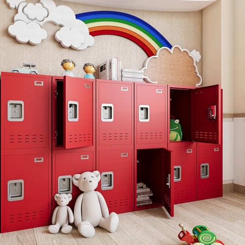 Black Single Tier Metal Storage Locker I5429