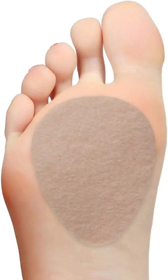 3/16” Adhesive Felt Metatarsal Foot Pads with Skived Edge, 100 Count D898757