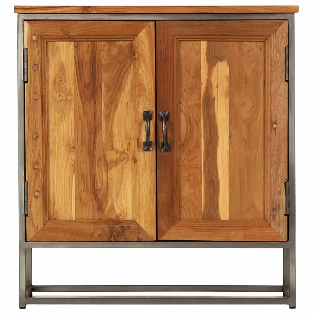 Recycled Teak and Steel Sideboard T900