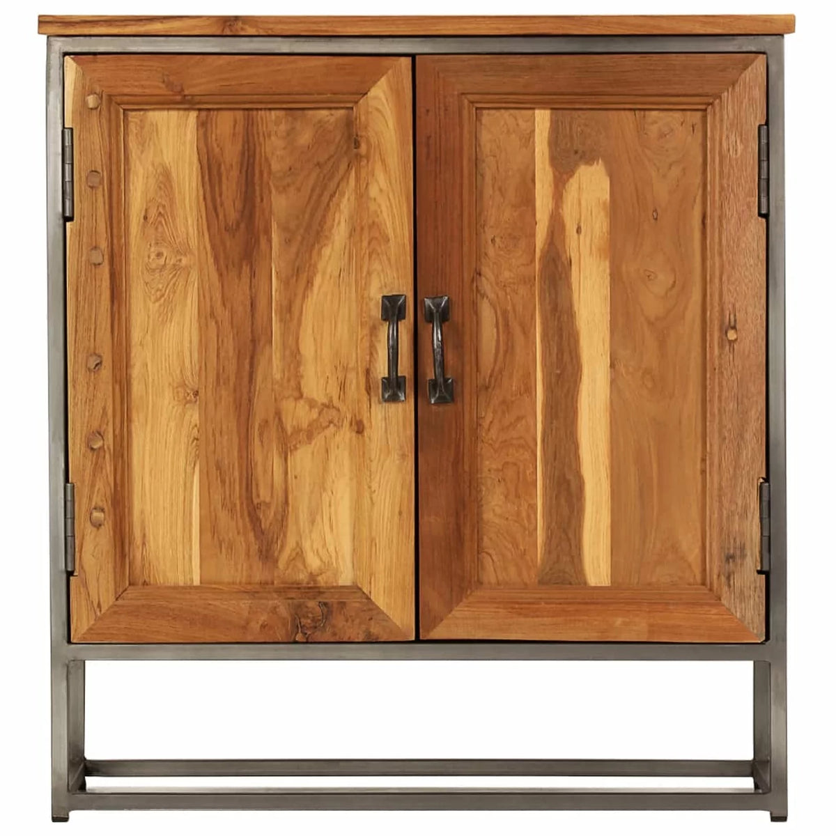 Recycled Teak and Steel Sideboard T900
