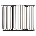 Black Extra-Tall Swing Close Hallway Gate L473013