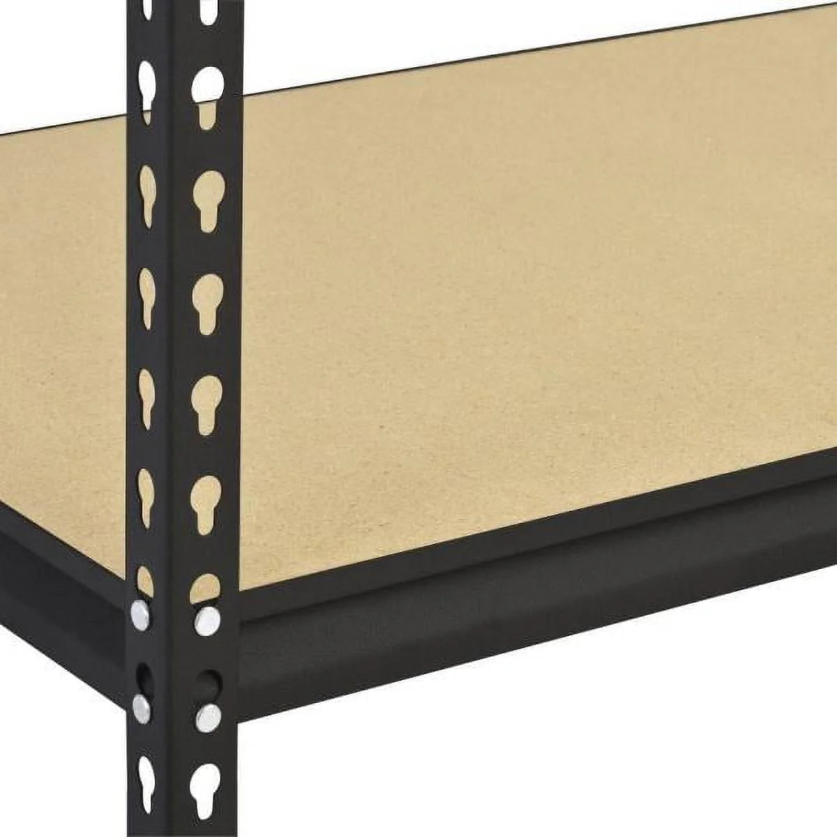 5-Shelf Steel Freestanding Shelving Unit Black H6294