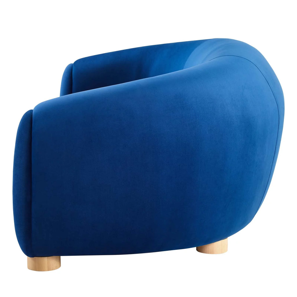 Blue Velvet Sofa N40471