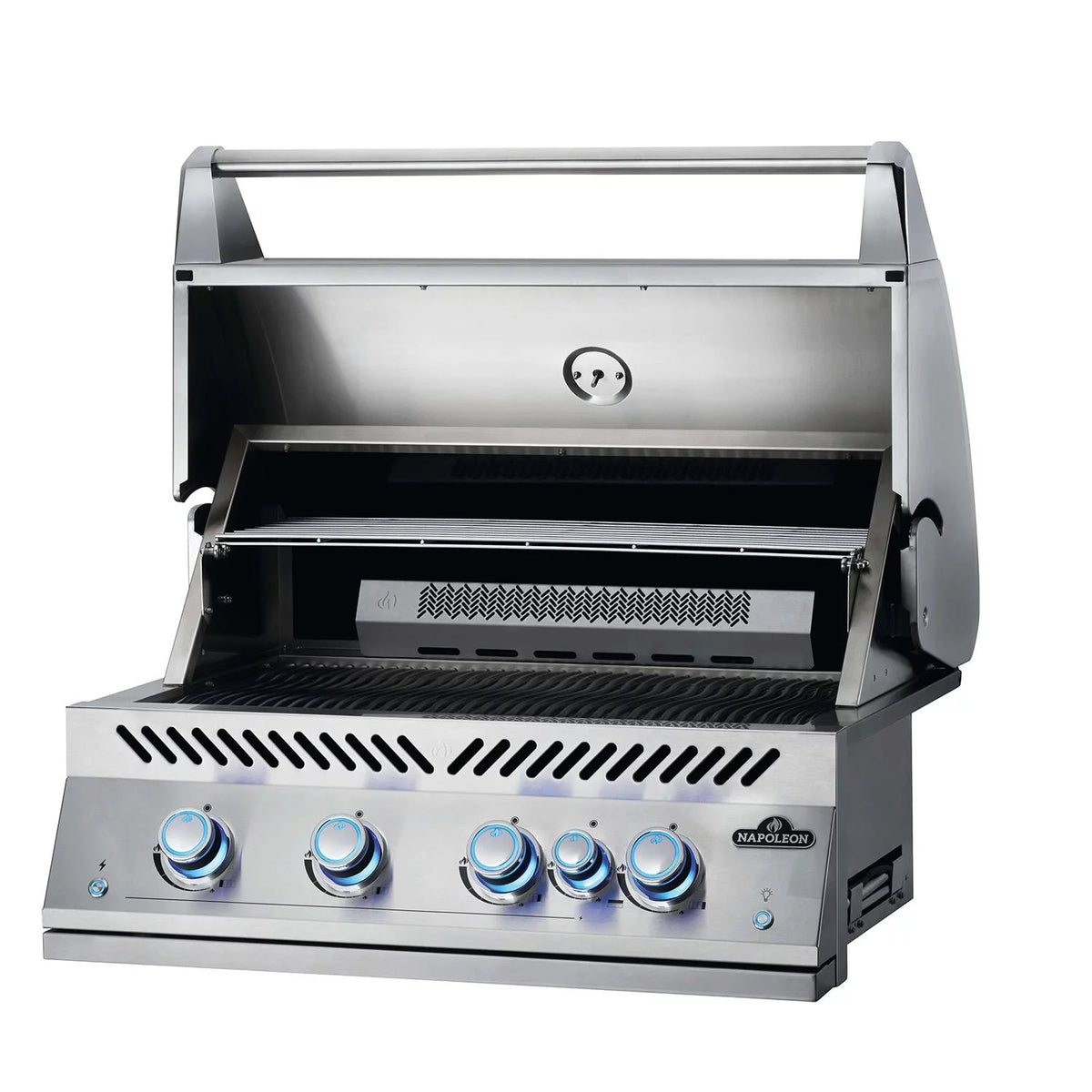 32-Inch Propane Gas Grill with Infrared Rear Burner & Rotisserie Kit G884