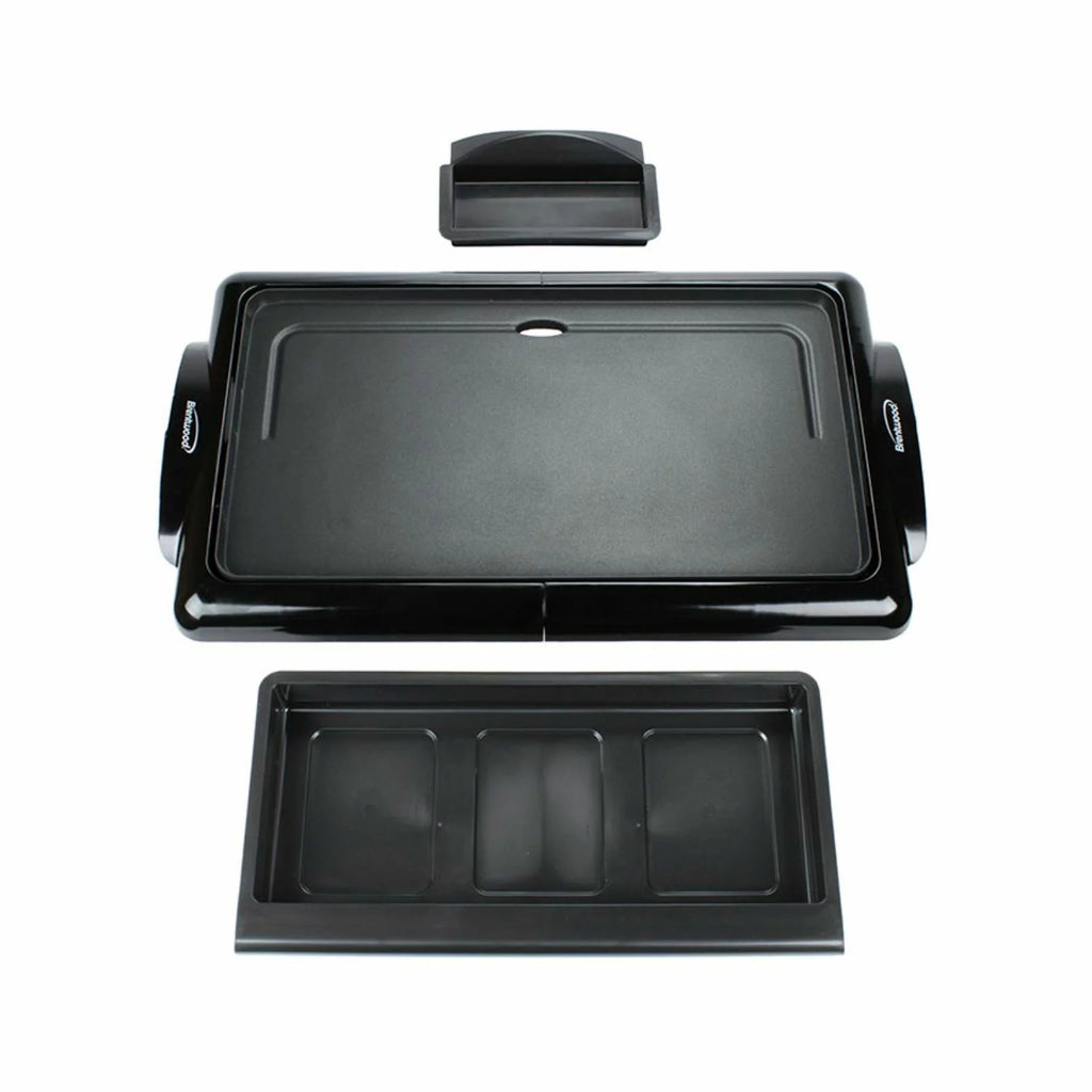1400-Watt Non-Stick Electric Griddle with Drip Pan I2539