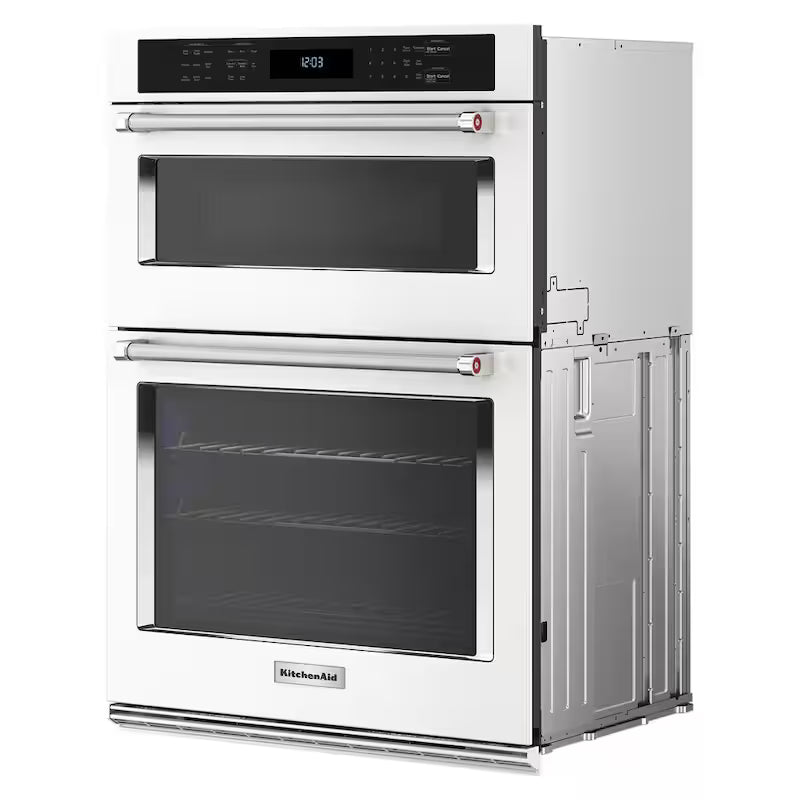 Electric Wall Oven and Microwave Combo in White R167