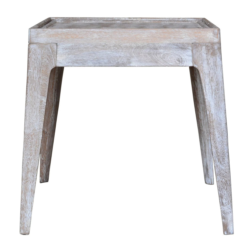 22 Inch Mango Wood End Table I607894