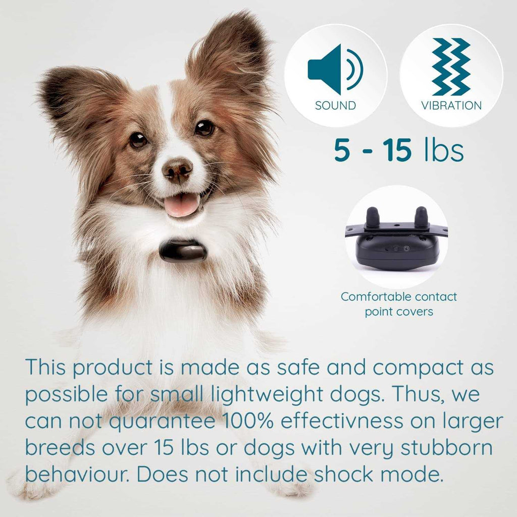 Mini No Shock Remote Collar for Dogs with Beep and Vibration Modes V8417