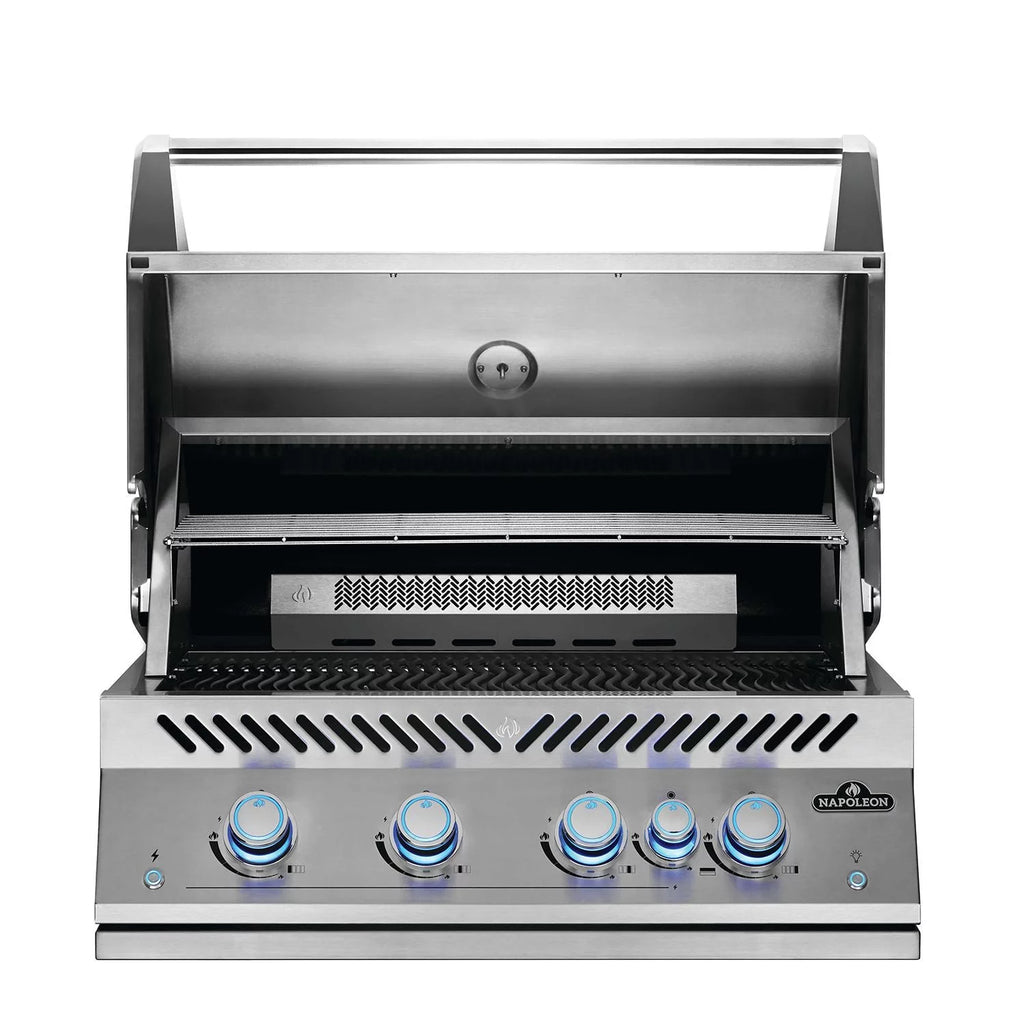 32-Inch Propane Gas Grill with Infrared Rear Burner & Rotisserie Kit G884