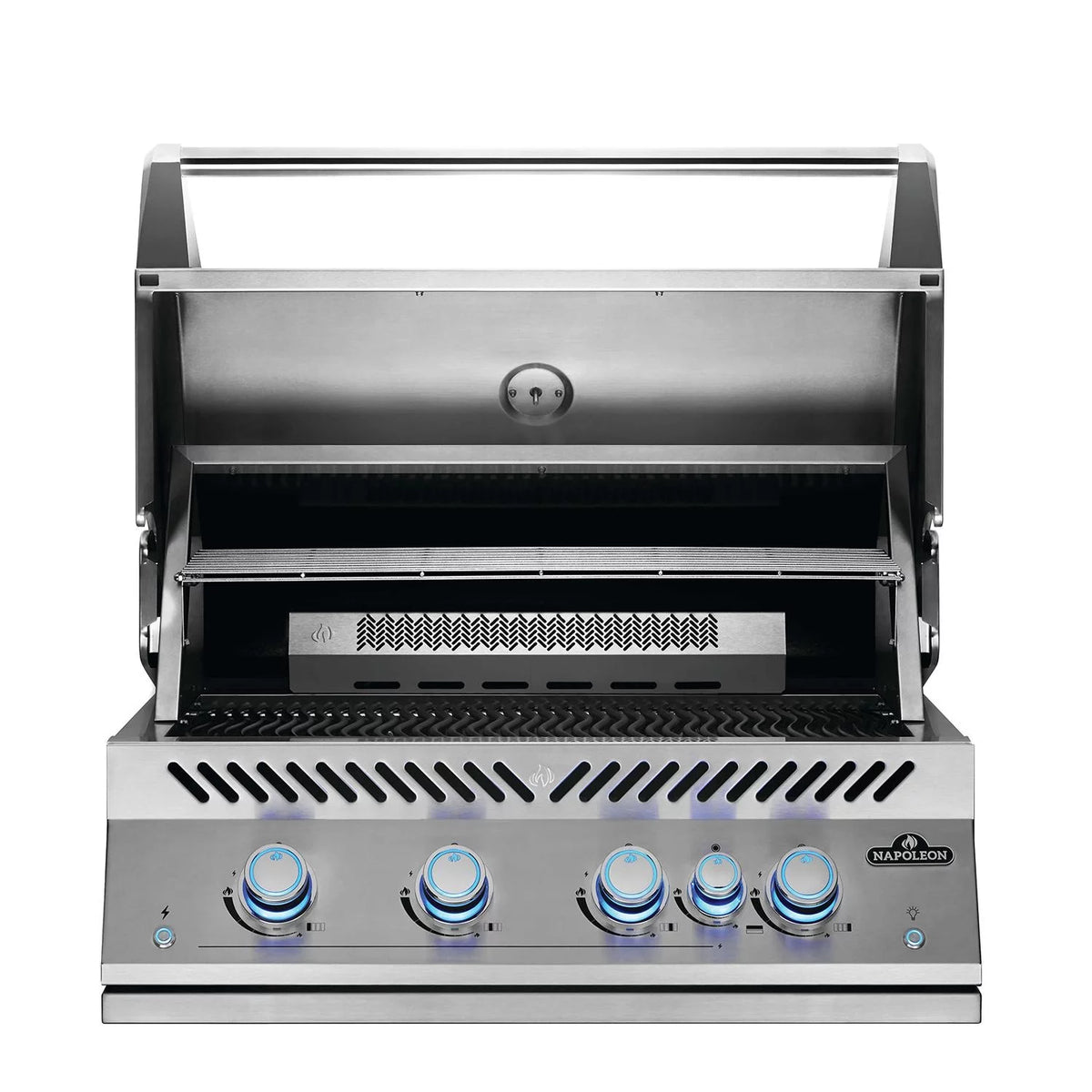 32-Inch Propane Gas Grill with Infrared Rear Burner & Rotisserie Kit G884