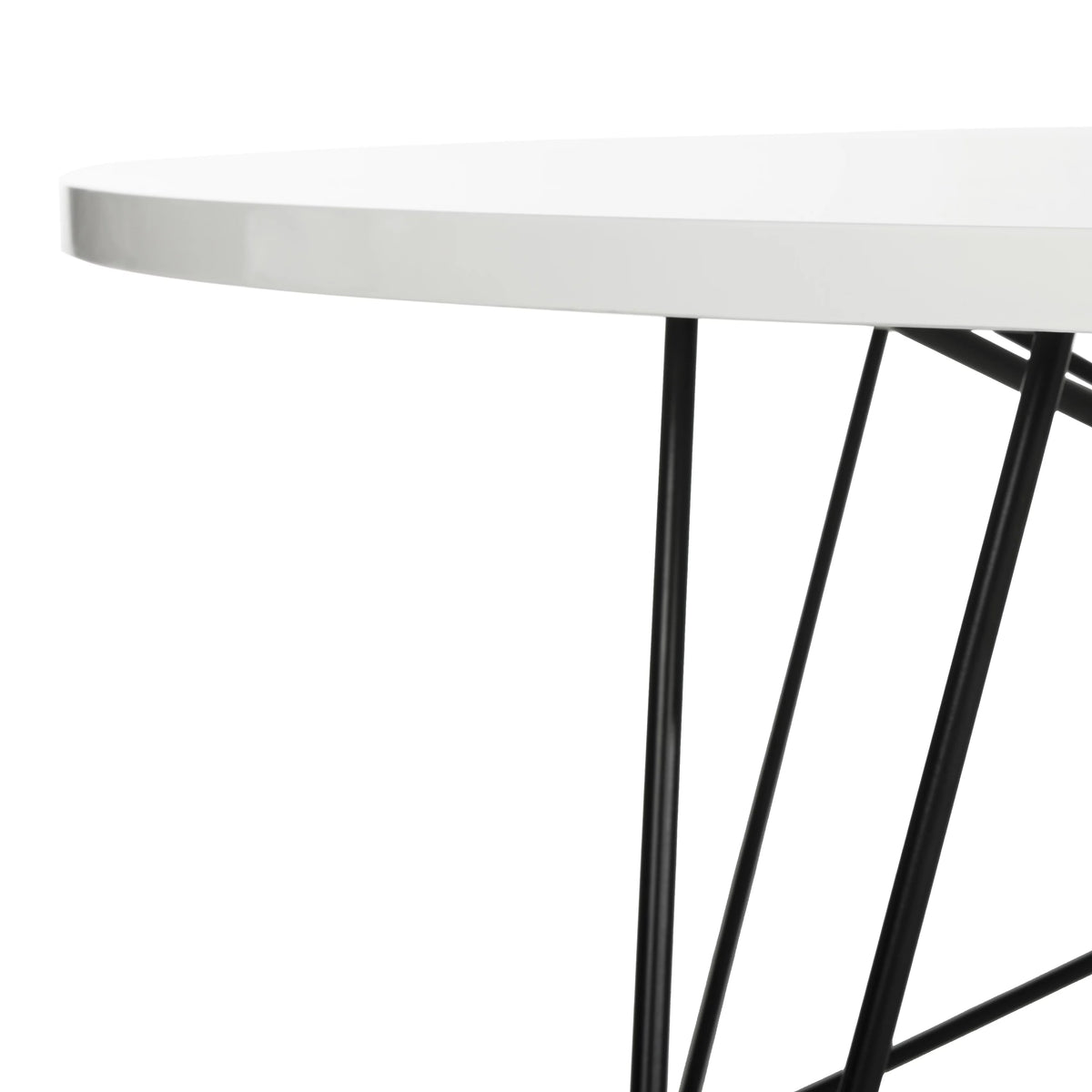White Round Coffee Table Q7697
