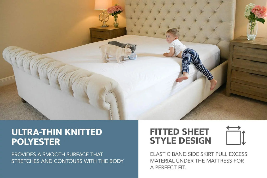 Hypoallergenic Waterproof Mattress Protector Twin XL E6573