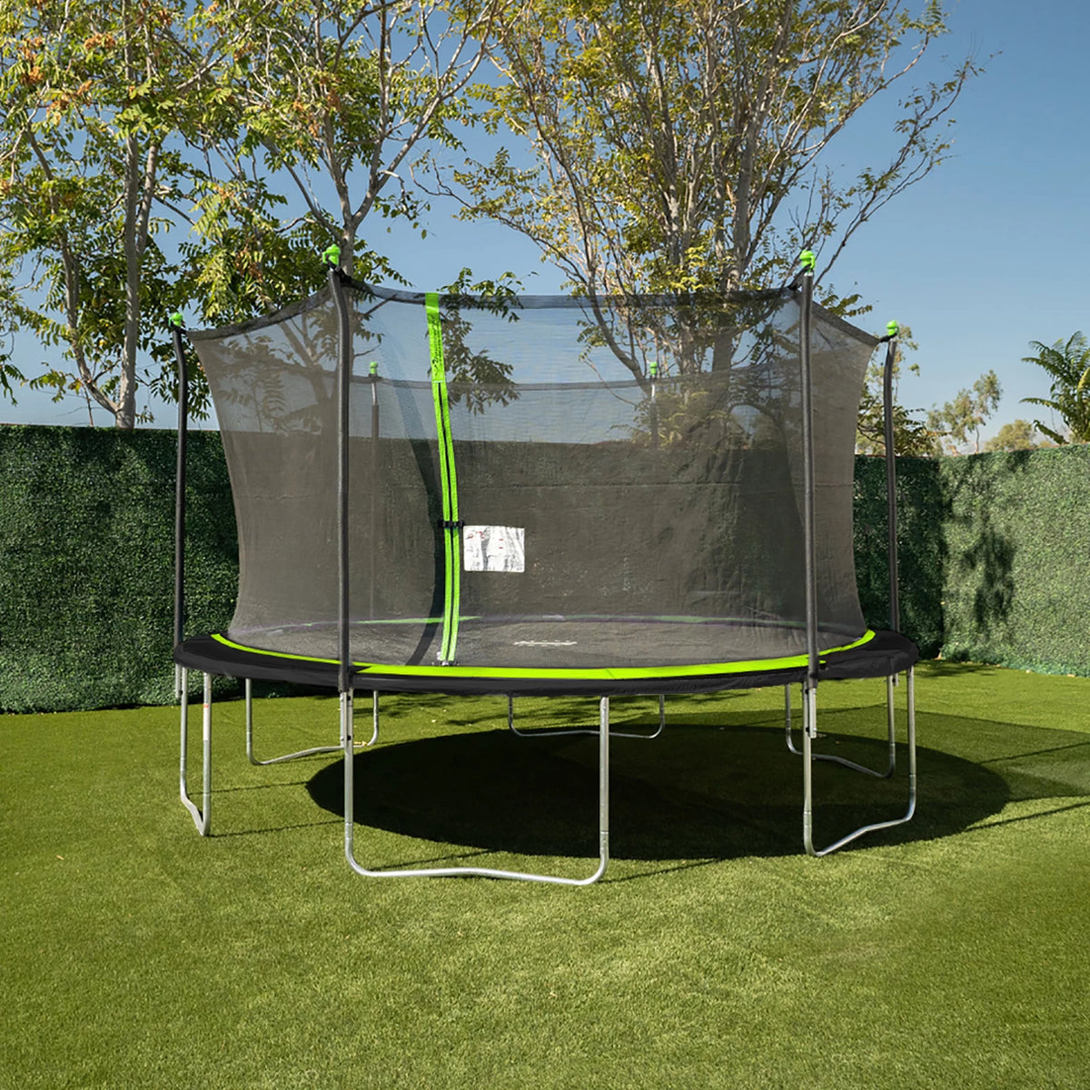 14ft Trampoline with Enclosure B907945