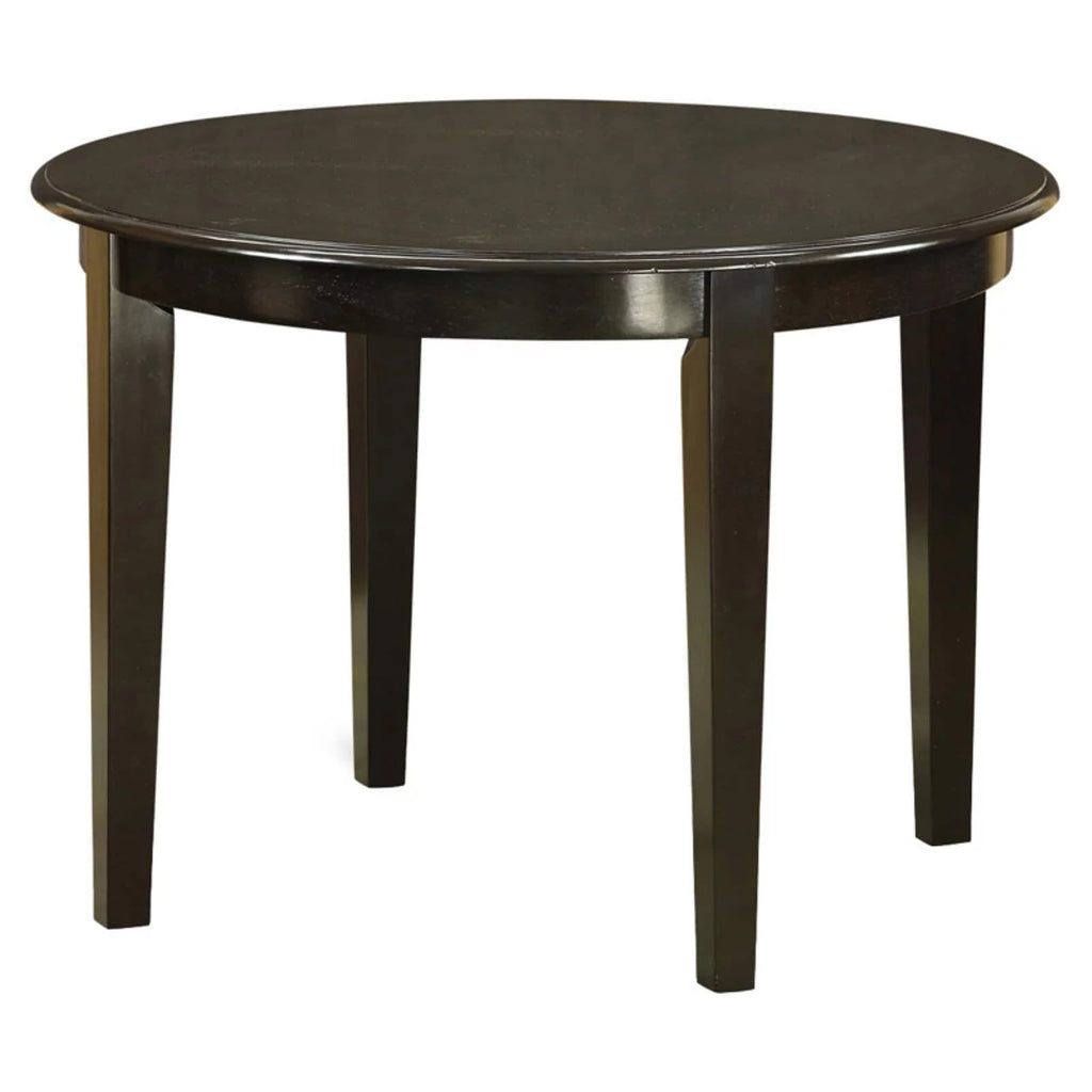Cappuccino Wood Dining Table with 4 Tapered Legs K690