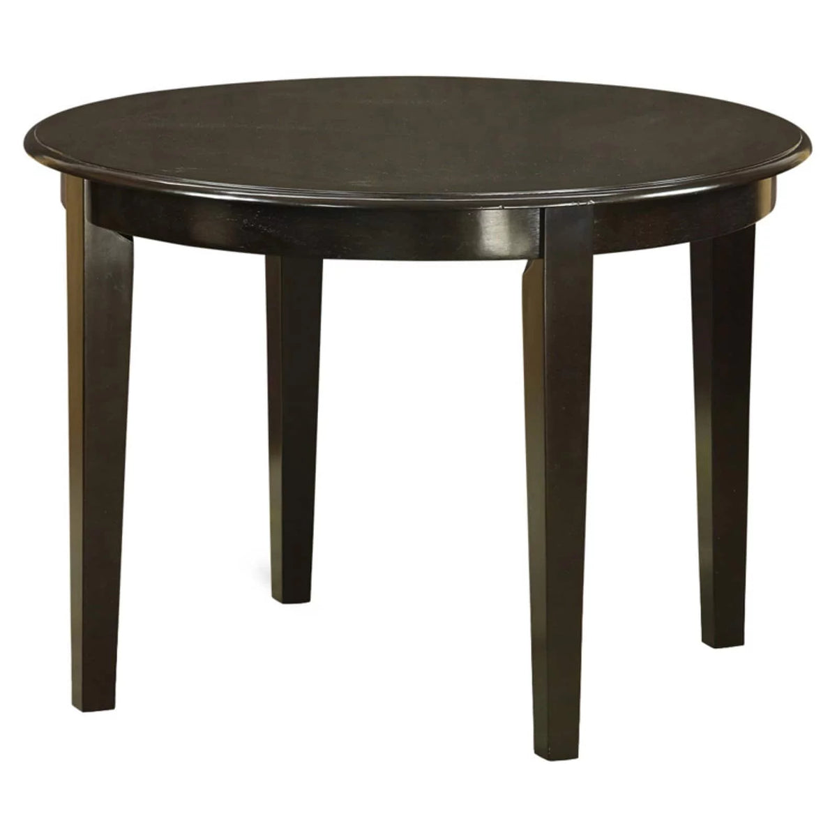 Cappuccino Wood Dining Table with 4 Tapered Legs K690