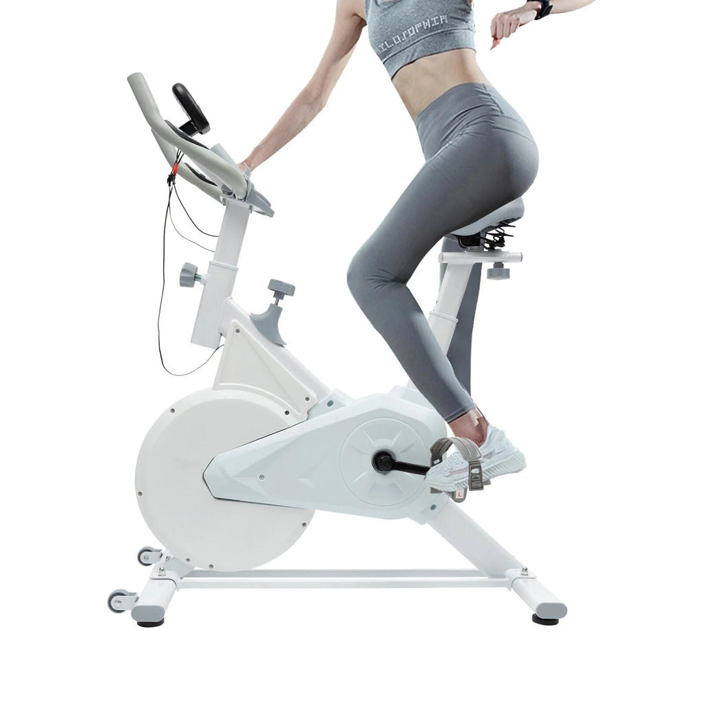 Indoor Cycling Exercise Bike Black J836