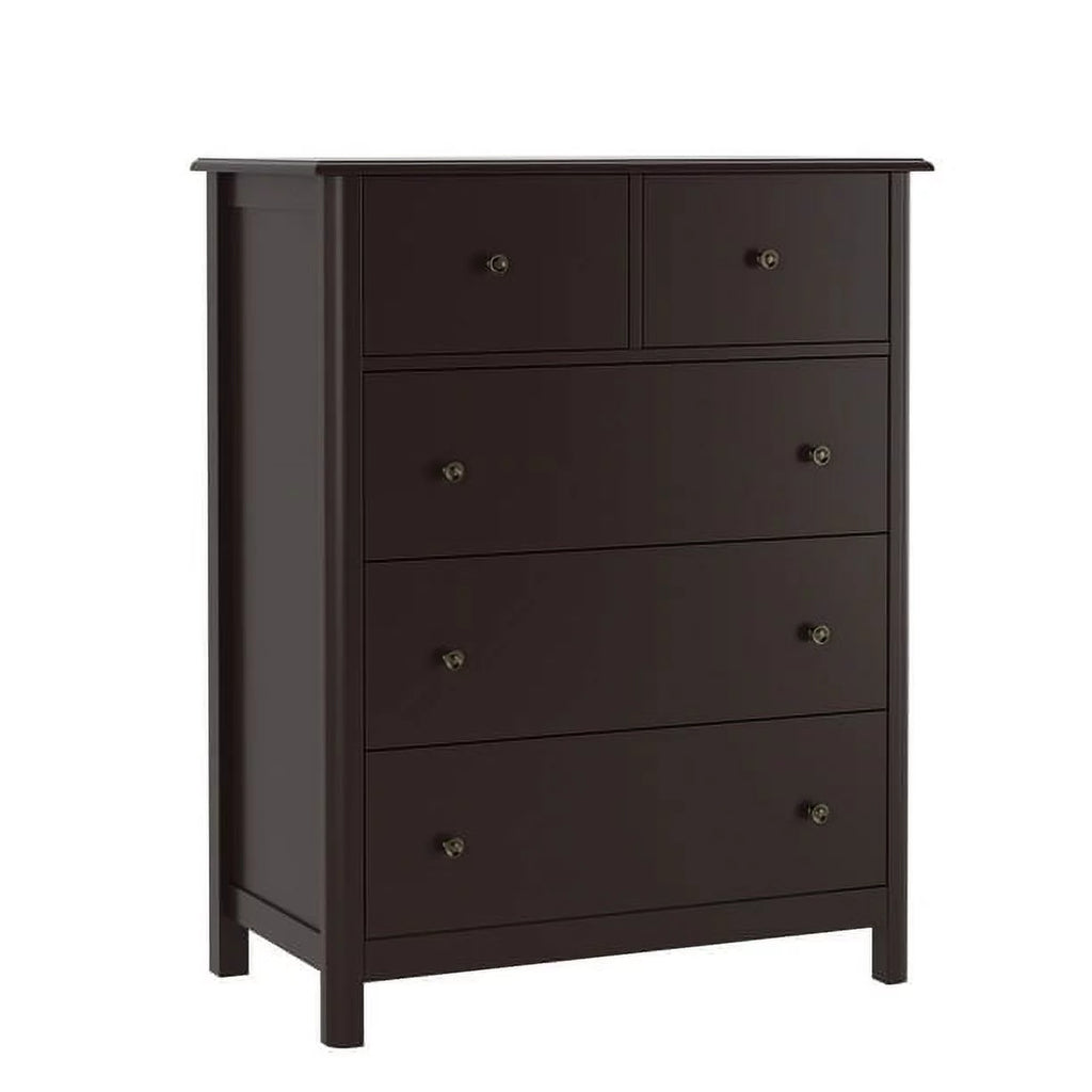 White 5 Drawer Kids Dresser Y384