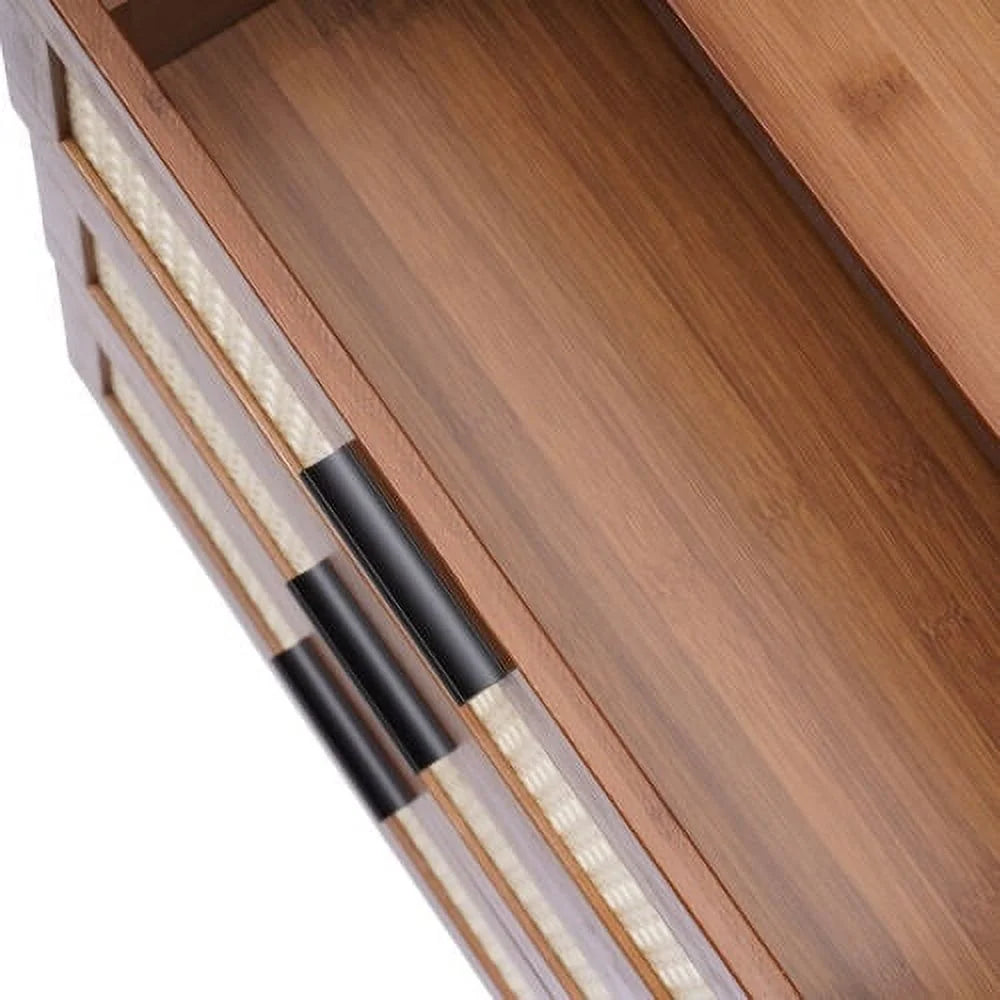 3 Drawer Bedside Nightstand V42076