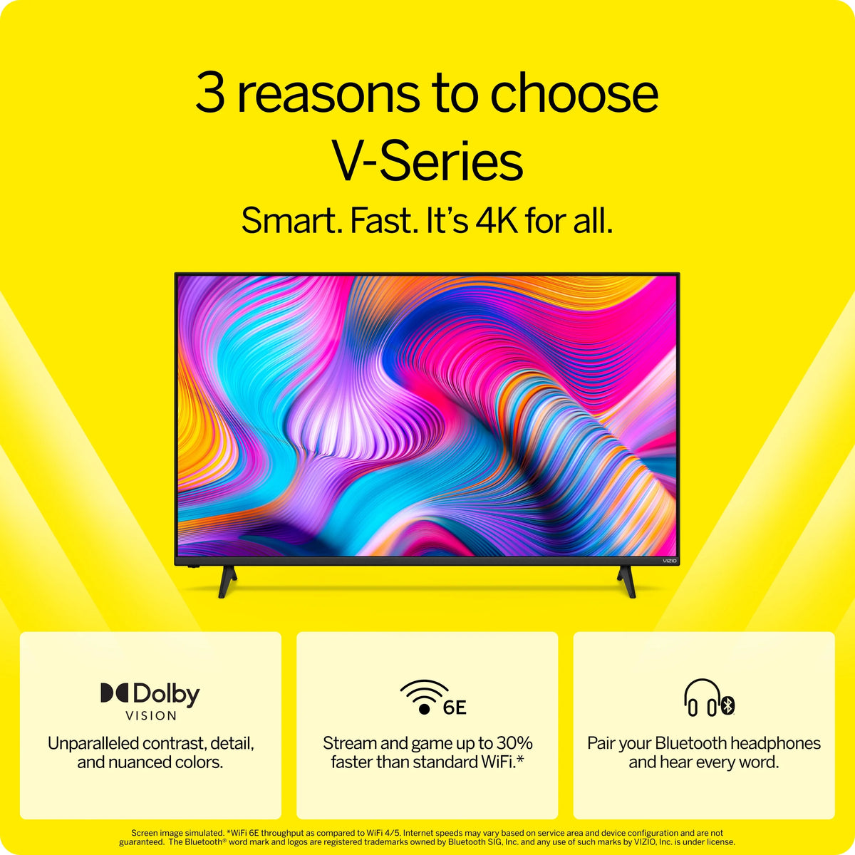 75" 4K LED HDR Smart TV T974332