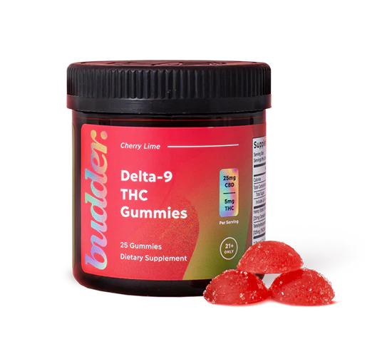 5mg Delta 9 THC Gummies Cherry Lime U1861