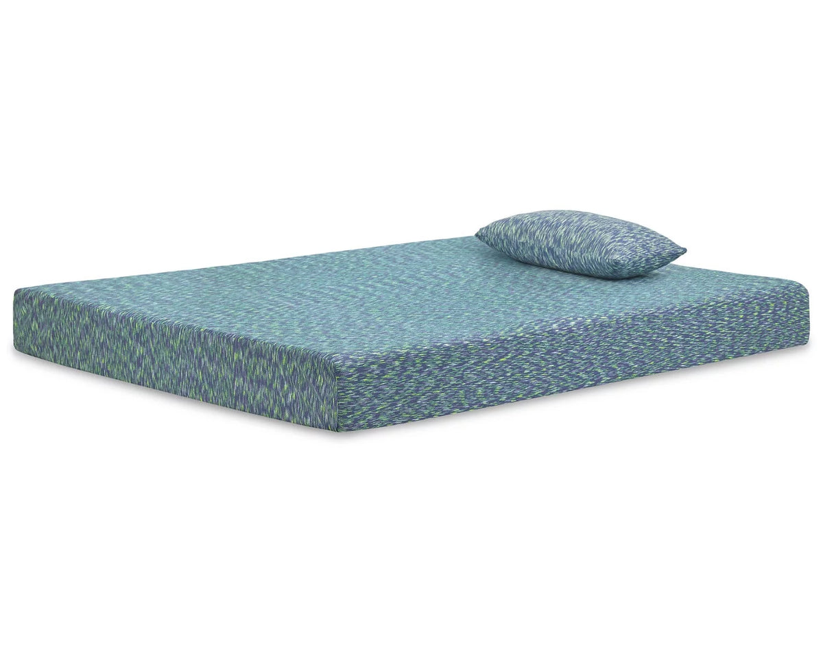 Blue Full Mattress and Pillow Z53204