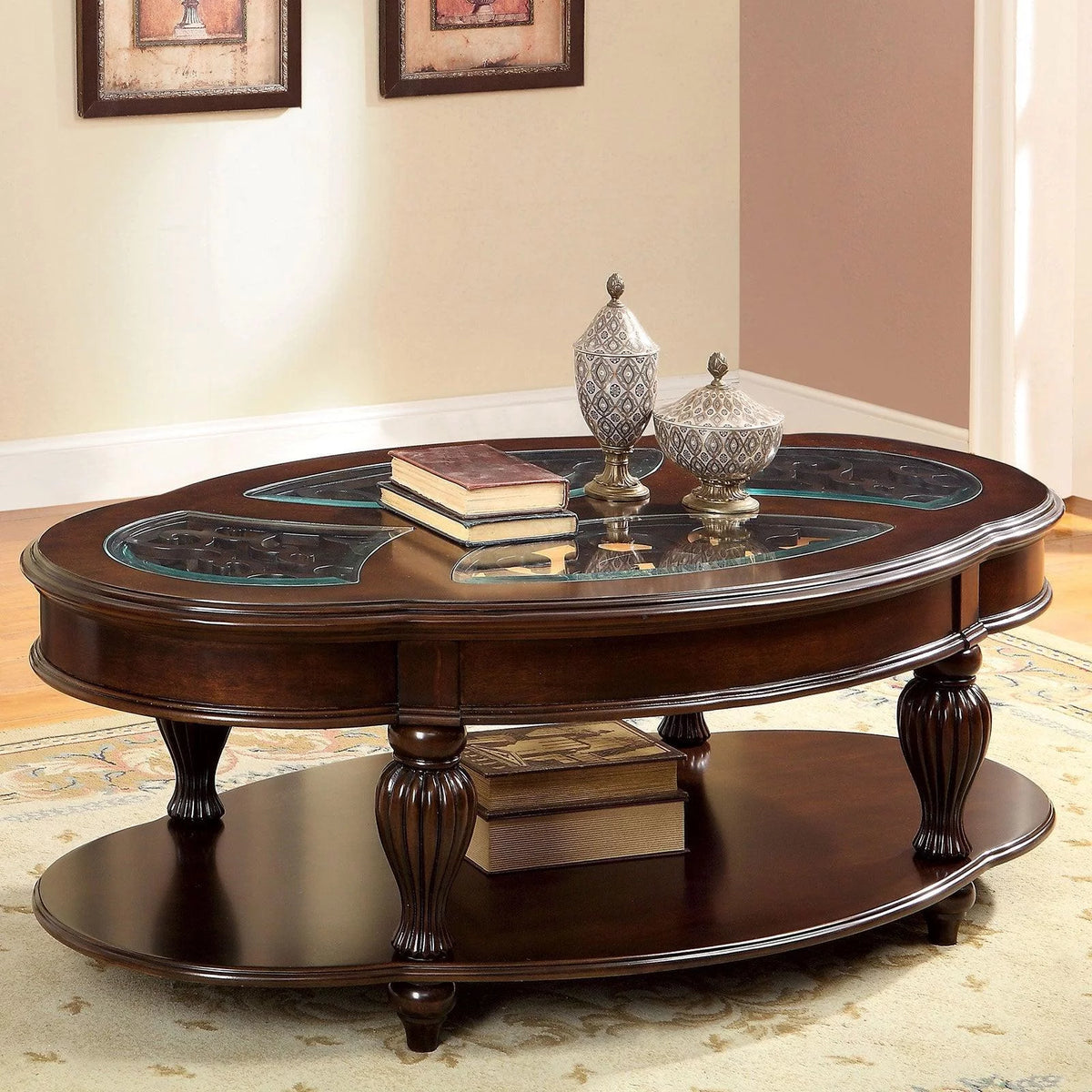 Burgundy Dark Brown Chenille Sofa and Loveseat L160