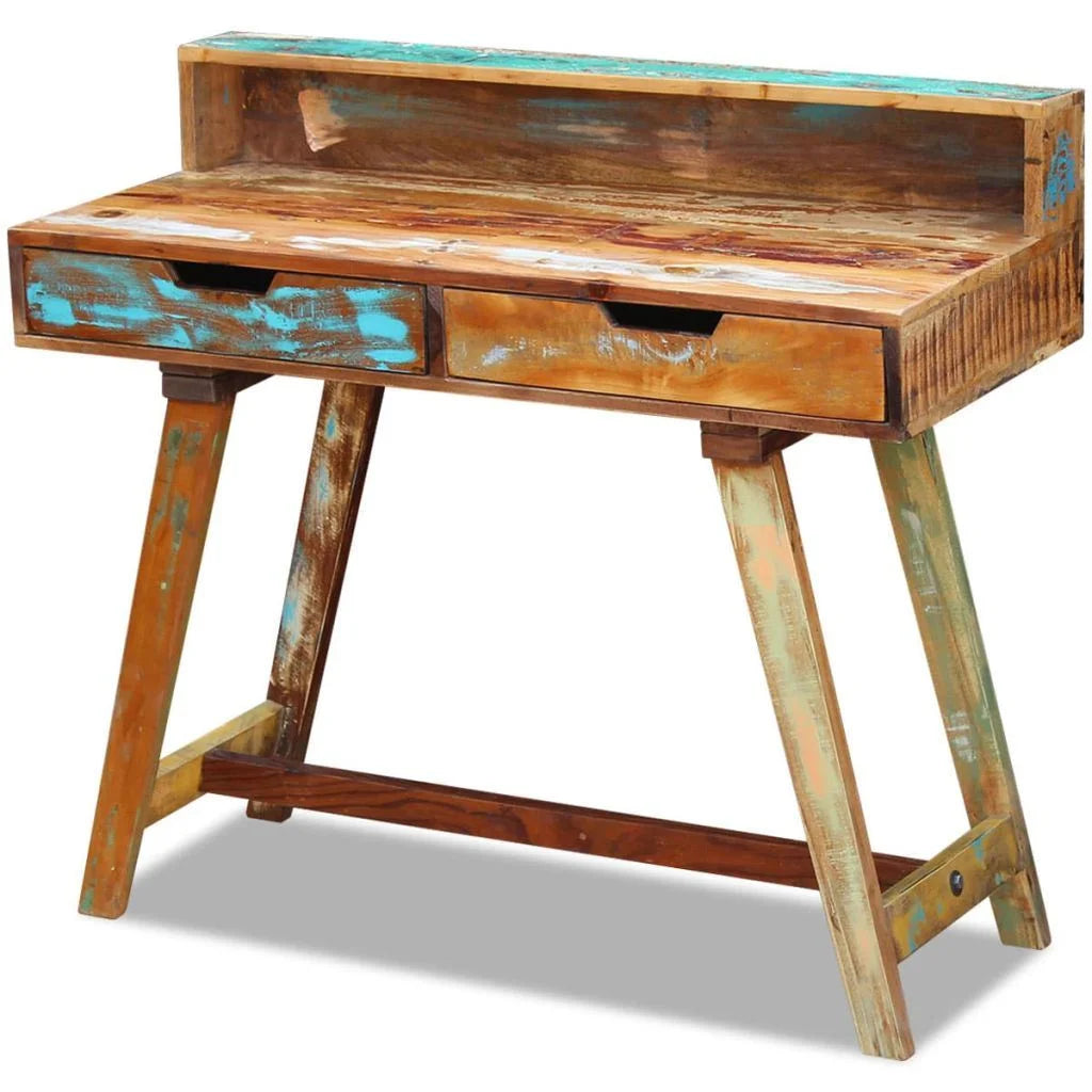 Solid Reclaimed Wood Desk D54001