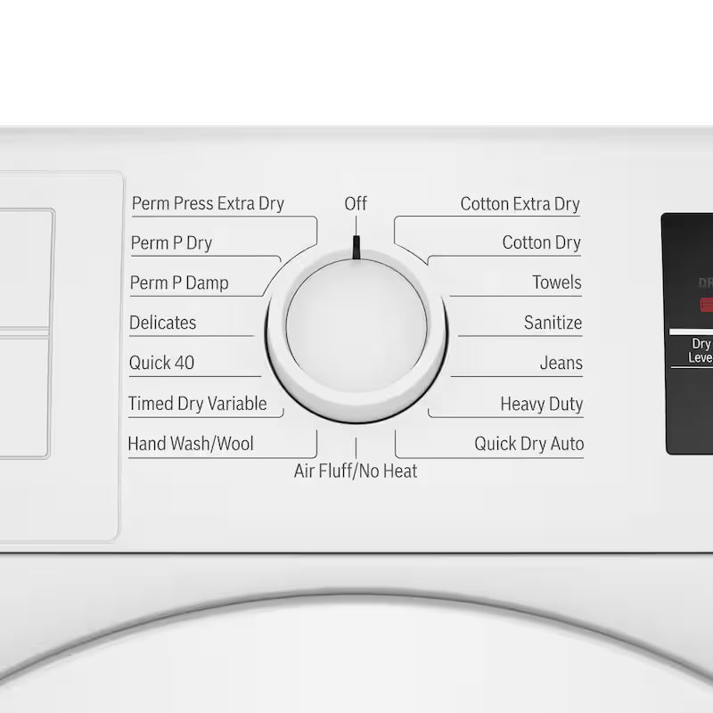 White 4 cu. ft. Electric Ventless Compact Dryer I1199