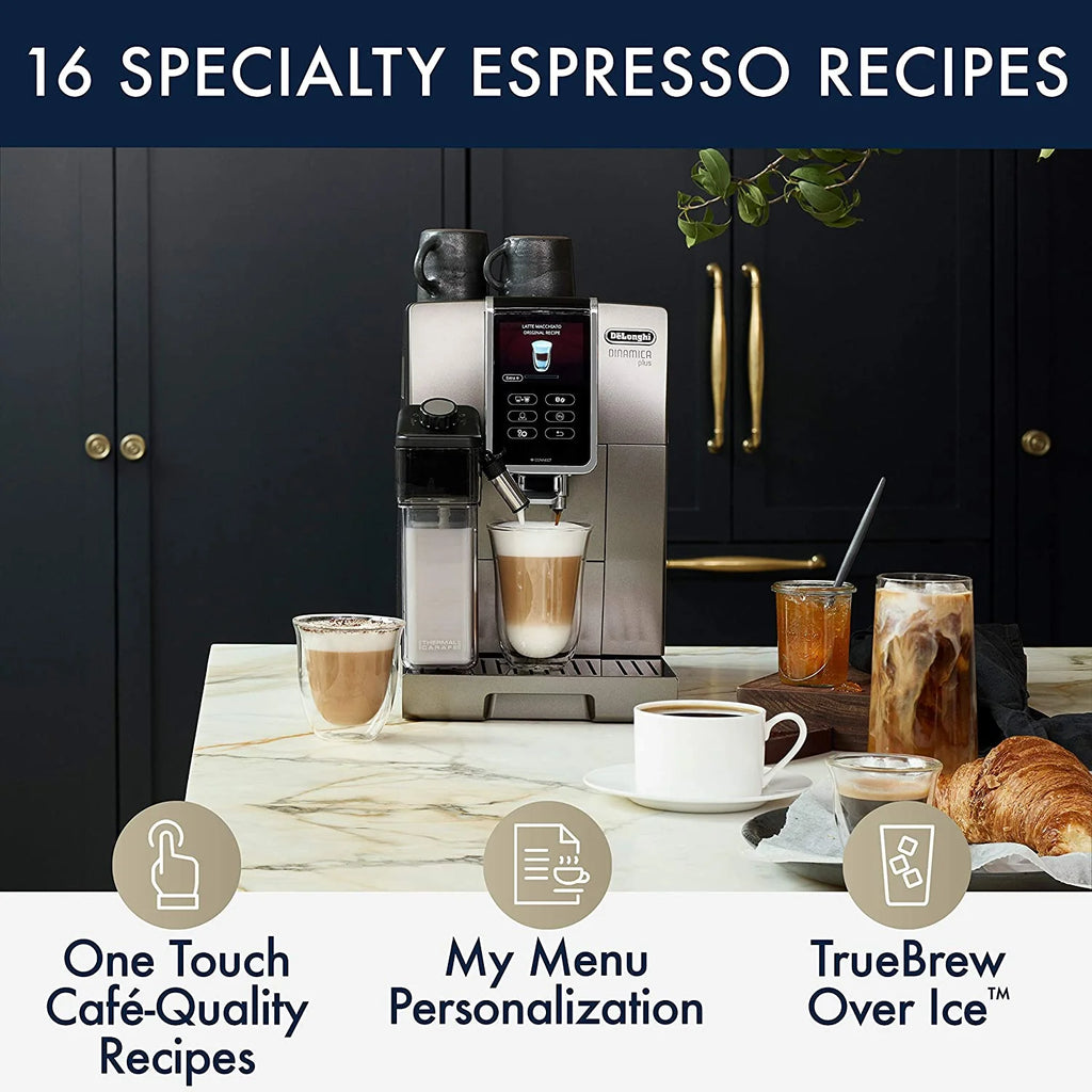 Fully Automatic Espresso Maker with Milk Frother V82874