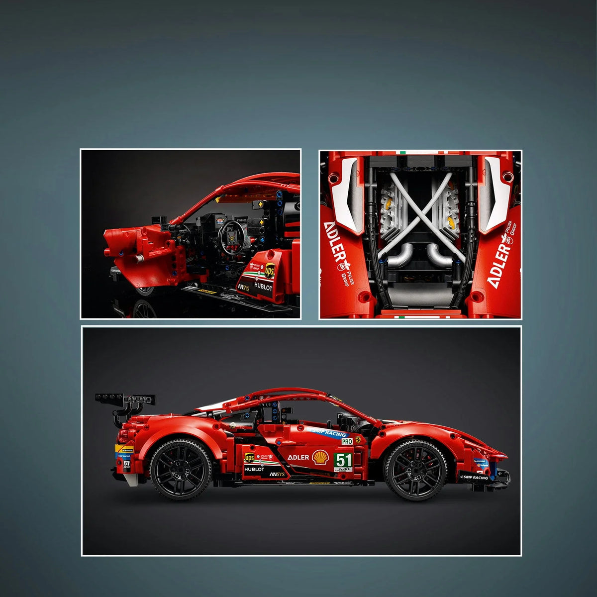 Super Sports Car Model Kit W3392