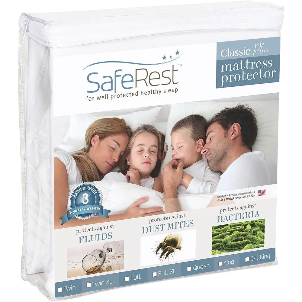Hypoallergenic Waterproof Mattress Protector Twin XL E6573