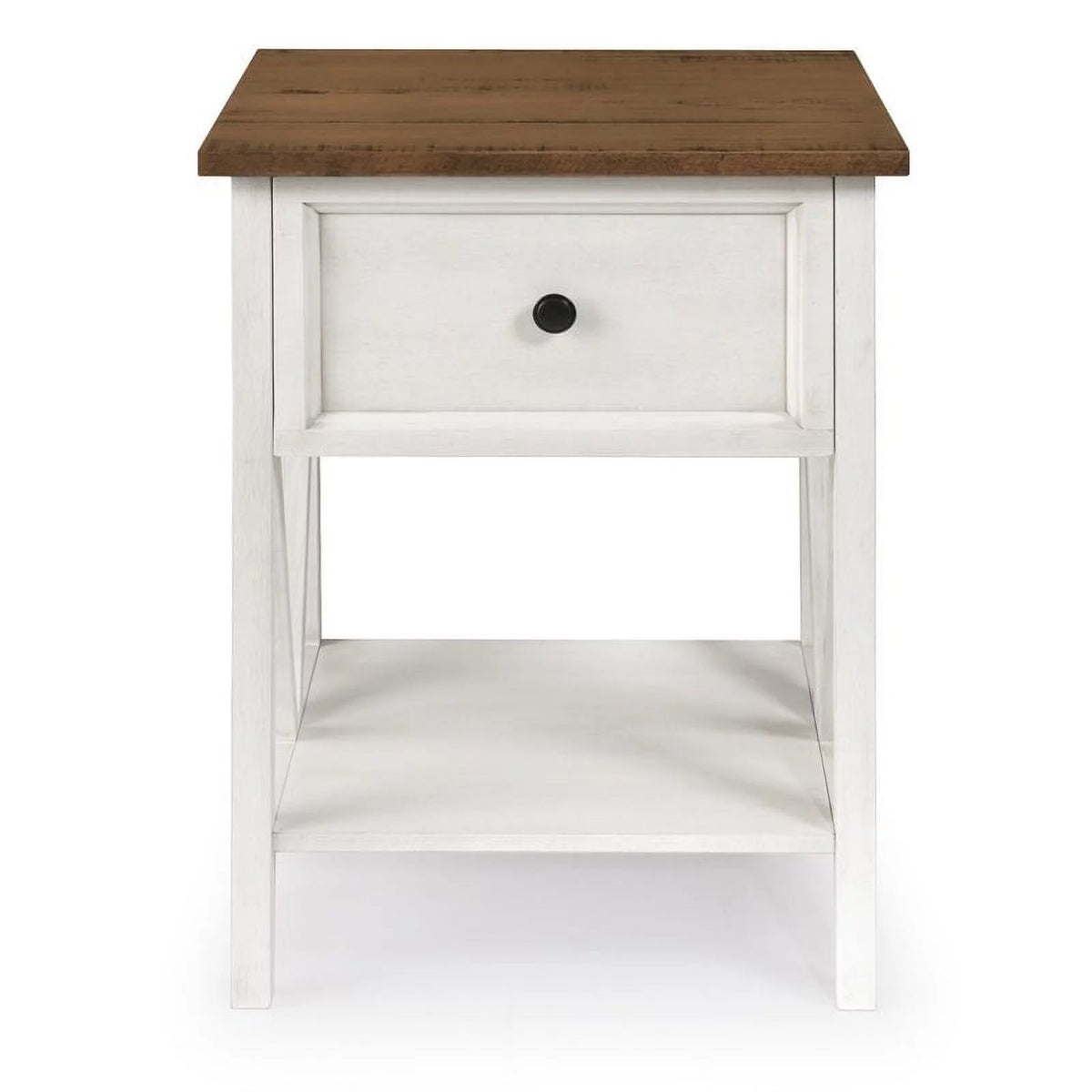 3 Piece Living Room Set with Storage Console and 2 End Tables U5480
