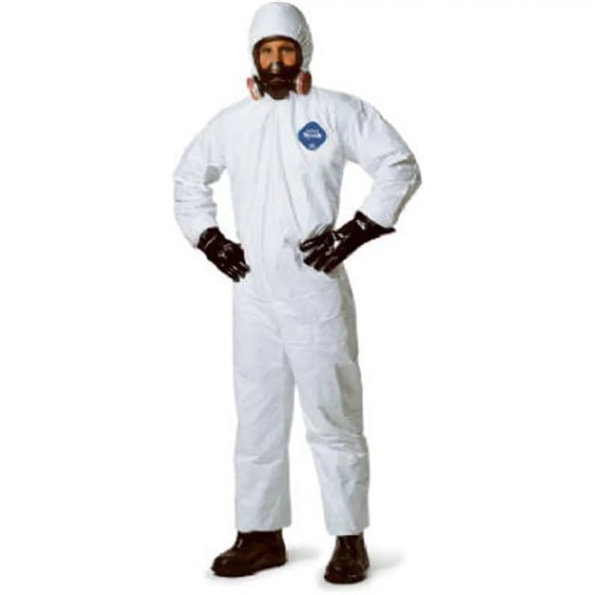 White XXL Coverall & Hood E7115