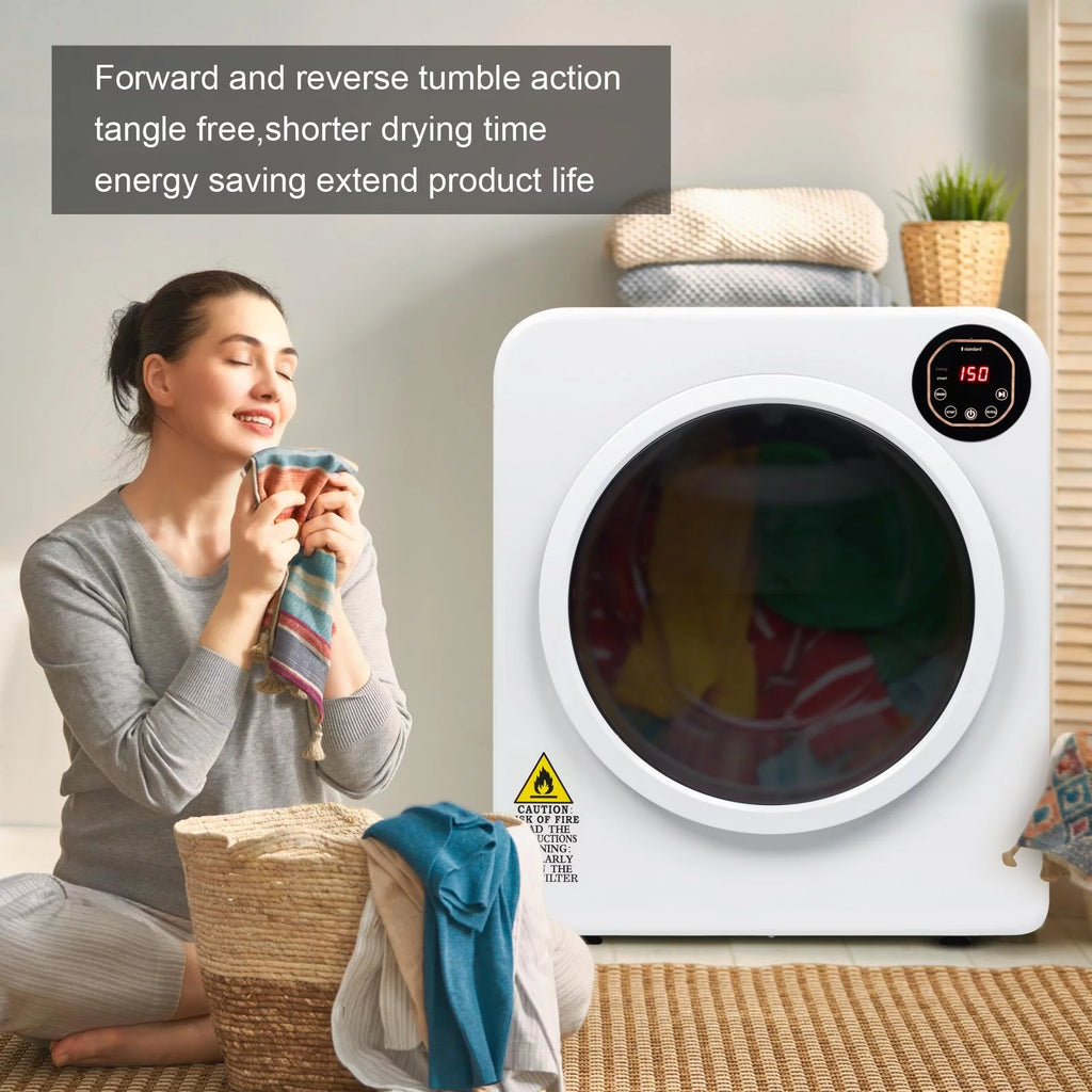 3.5 cu. ft. Portable Electric Stainless Steel Dryer T374027