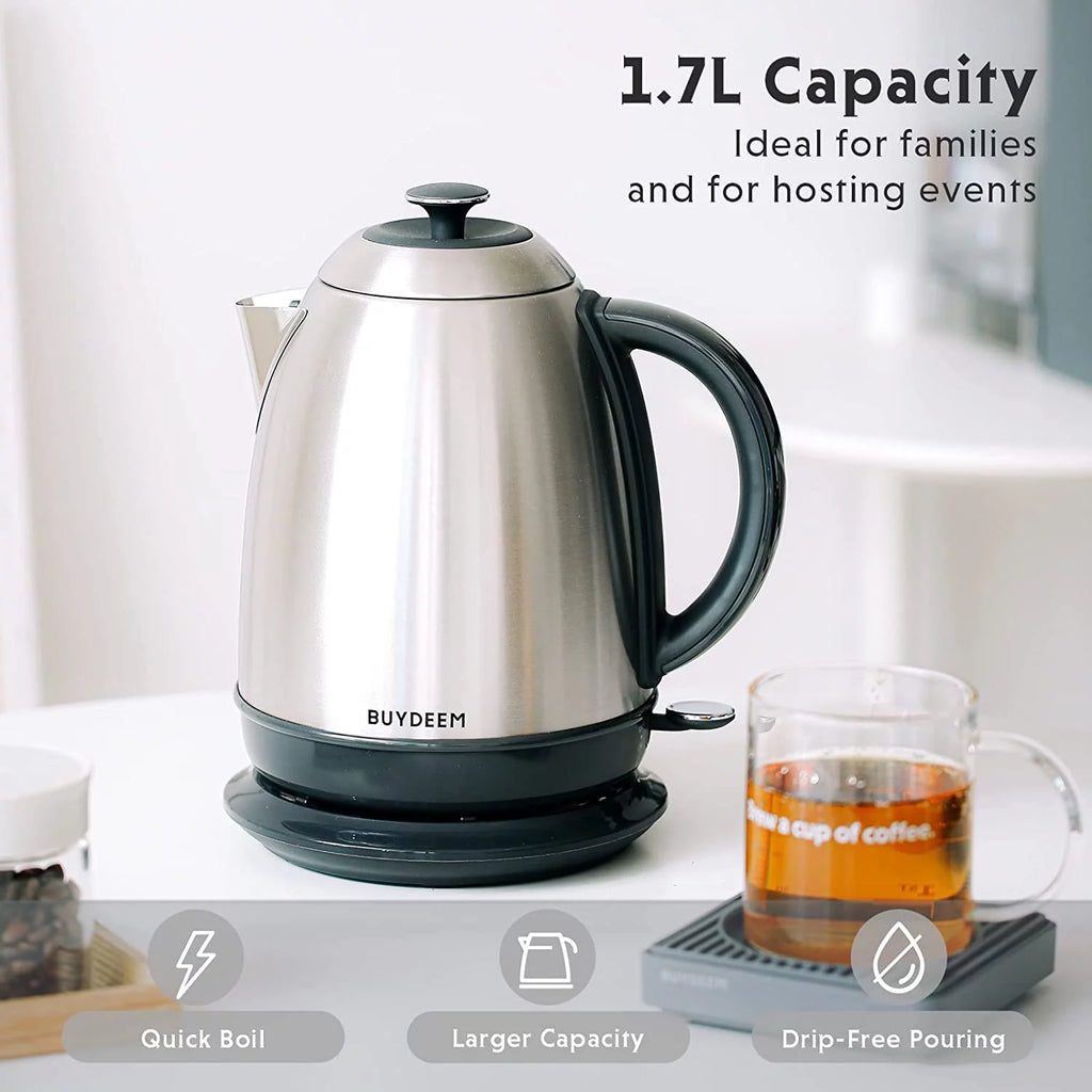 Stainless Steel Electric Tea Kettle 1.7 L Y855840