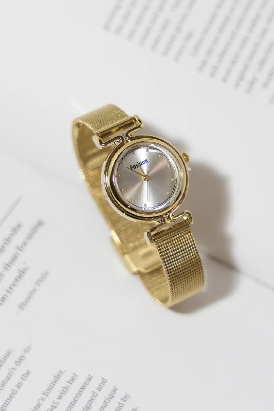 GOLD PLATED CINDY WATCH