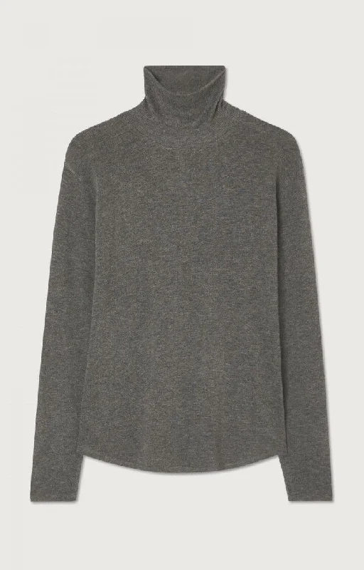 VEDINY Turtleneck in Charcoal Melange