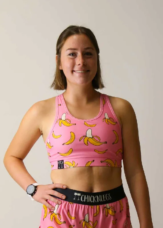 Pink Banana OG Sports Bra