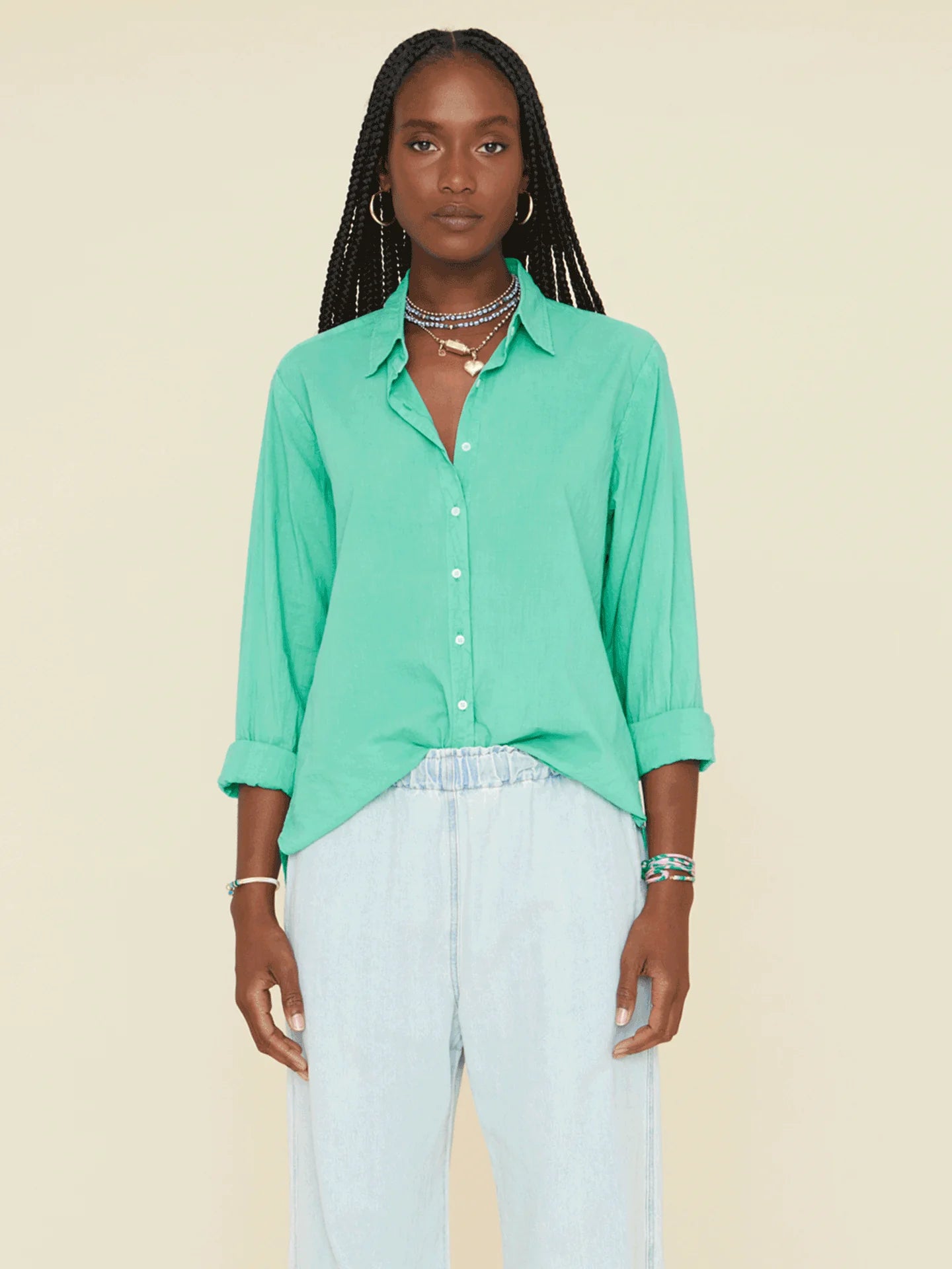 BEAU Shirt in Spearmint