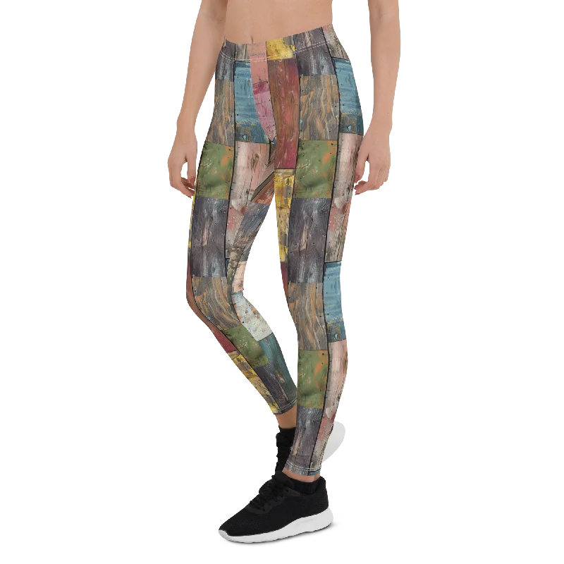 Colorful Plank Leggings